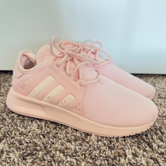 Adidas Kids Light Pink Girl’s Sneakers Size 2 - Picture 8 of 8